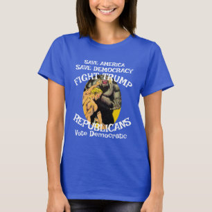 Camiseta Gavin Newsom Luta Contra Trump