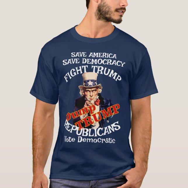 Camiseta Gavin Newsom para Presidente POTUS Trump (Frente)