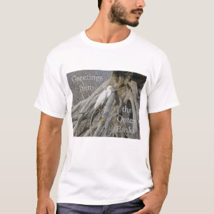 Camiseta Gavota Grande (Ardea alba) OBX Outer Banks