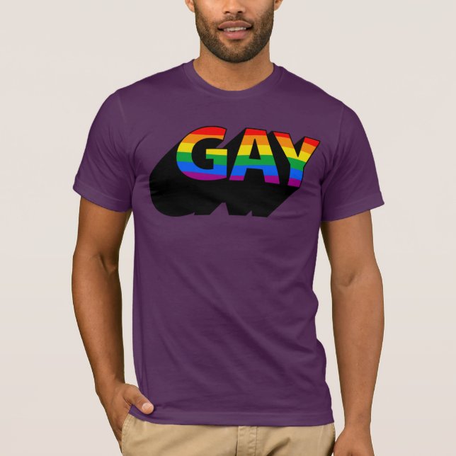 CAMISETA GAY (Frente)