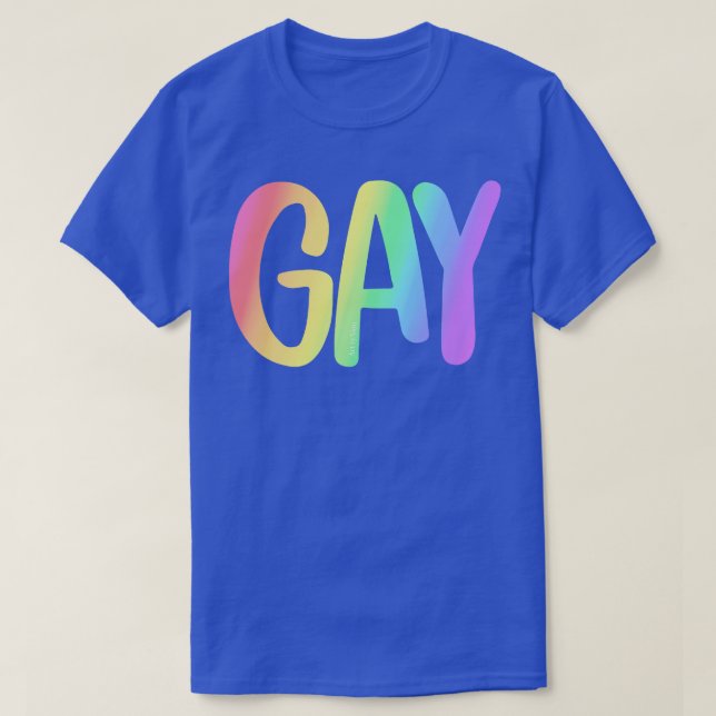 Camiseta Gay (Frente do Design)
