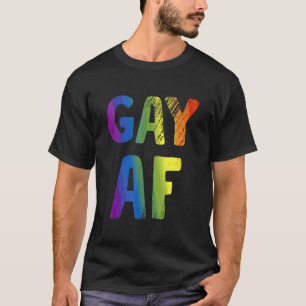 Camiseta Gay Af Lgbtq Igualdade Orgulho gay