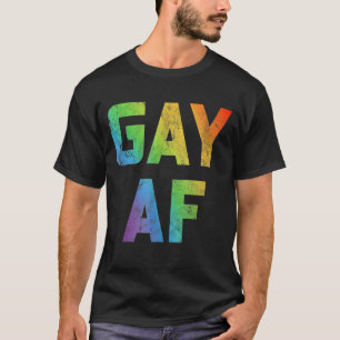Camiseta Gay Af Women Men Lgbt Prioridade Igualdade Lésbica
