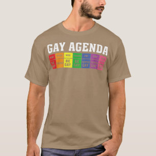 Camiseta Gay Agenda Roupa