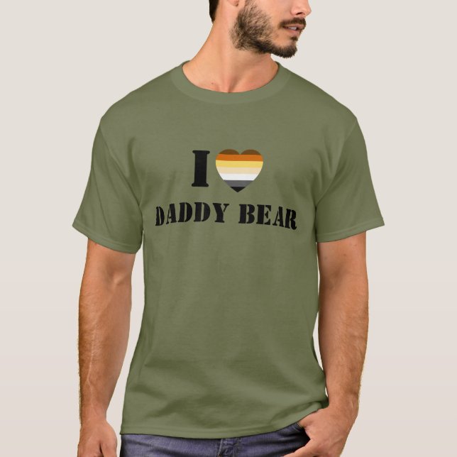 CAMISETA GAY BEAR ORGULHA I CARTAZ PAI (Frente)
