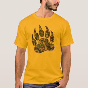Camiseta Gay Bear Orgulho Design Cameo Pata de Urso