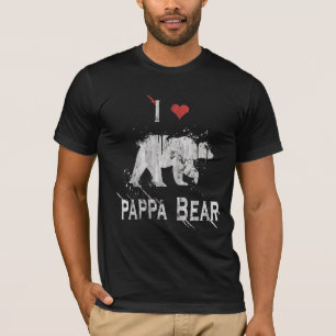 Camiseta Gay Bear Pride angustiado Amor Pappa Bear