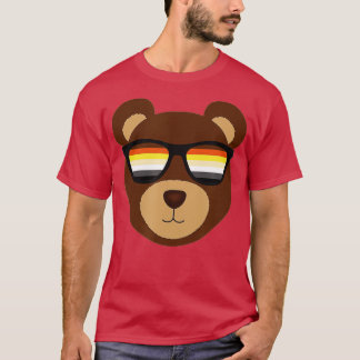 Camiseta Gay Bear Prim Óculos de sol LGB