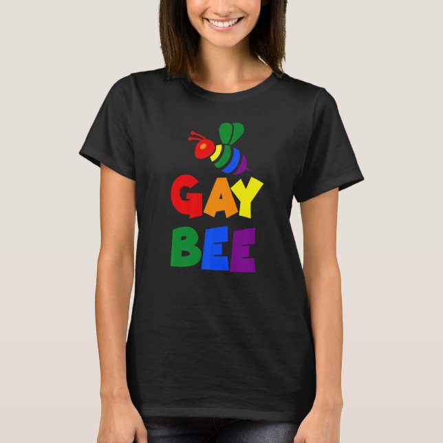Camiseta Gay Bee Lgbtq (Frente)