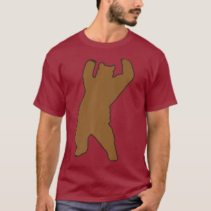 Camiseta Gay Brown Bear - Premium do Orgulho do Urso Gay