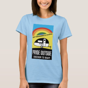 Camiseta Gay caravana acampando T-Shirt