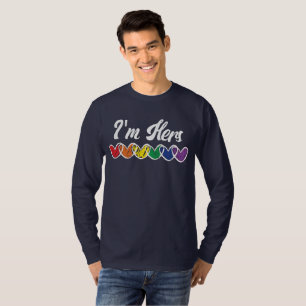 Camiseta Gay Casais Correspondentes A LGBT Im Seu Orgulho g