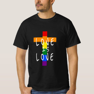 Camiseta Gay Christian LGBT - Pride Cross God