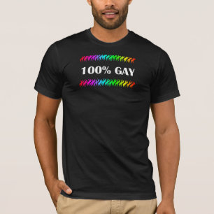 Camiseta Gay de 100%