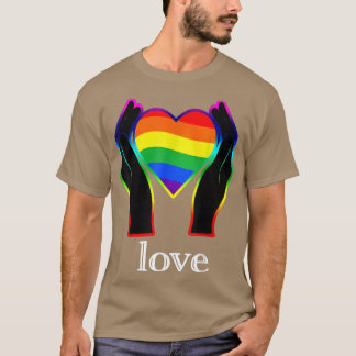 Camiseta Gay de de Orgulho de Presente LGBT