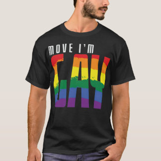 Camiseta Gay de Mover Im LGBT - escala padrão-4_00x