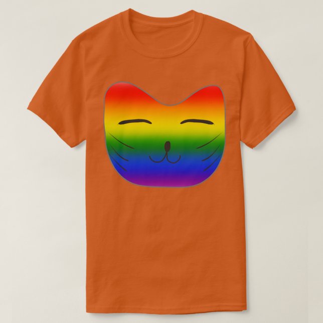 Camiseta Gay do Orgulho Tiger (Frente do Design)