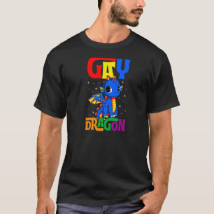 Camiseta Gay Dragon Cute Trendent Majestoso Lgbtq Orgulho g