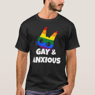 Camiseta Gay e ansioso