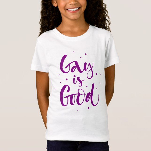 Camiseta Gay é bom (Frente)