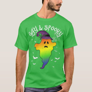 Camiseta Gay e Cos do Festa de Halloween do Fantasma Fantas