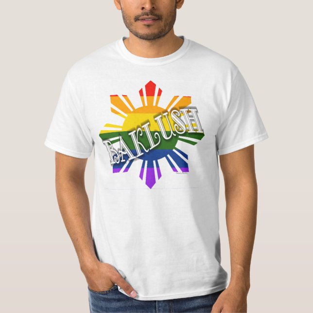 Camiseta Gay Filipino "Baklush" (Frente)