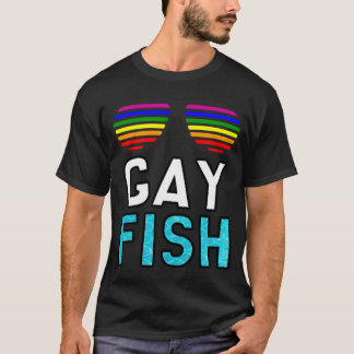 Camiseta Gay Fish Pride