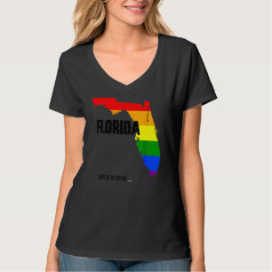 Camiseta Gay Flórida Gay Diga Gay de Repito Depois De Mim L
