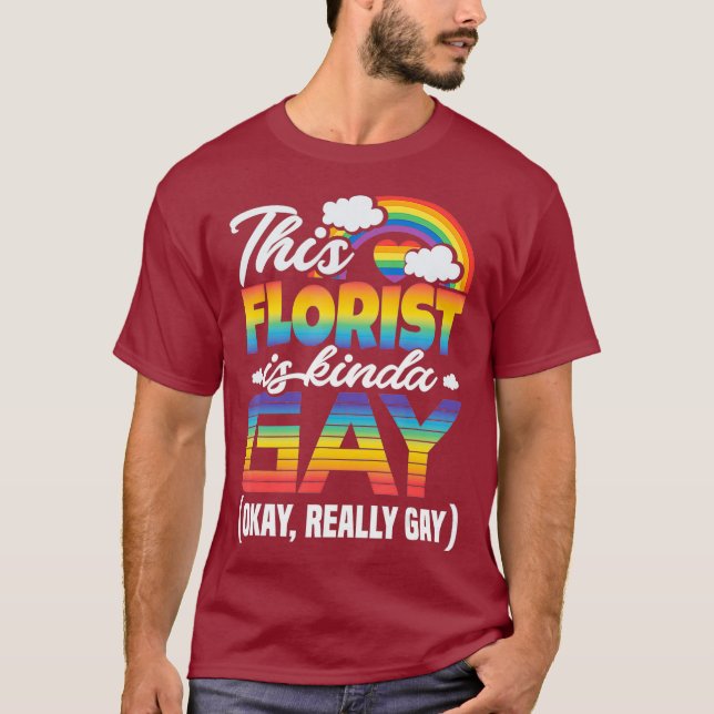 Camiseta Gay Florist (Frente)