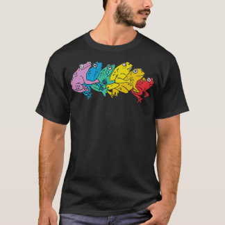 Camiseta Gay Gay Sapo SAPO Arco-Íris 2