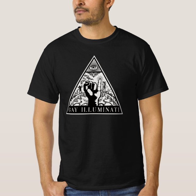 Camiseta Gay Illuminati (Frente)