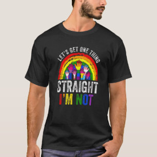 Camiseta Gay Lgbt De Suporte Pride Permite Um Hetero