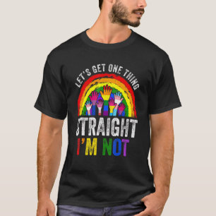 Camiseta Gay Lgbt De Suporte Pride Permite Um Hetero