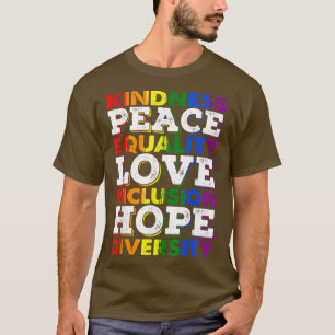 Camiseta Gay Lgbt Direitos Humanos e gentileza com os Direi