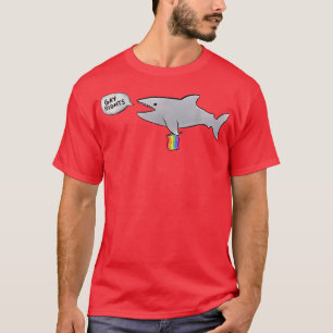Camiseta Gay LGBT LGBT Orgulho LGBT LGBT do Tubarão Gay Rig