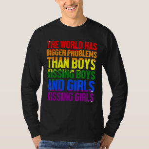 Camiseta Gay Lgbt O Mundo Tem Problemas Maiores Do Que O Ra