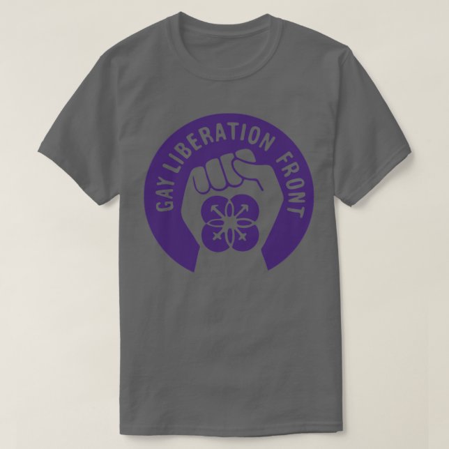 Camiseta Gay Liberation Front (Frente do Design)