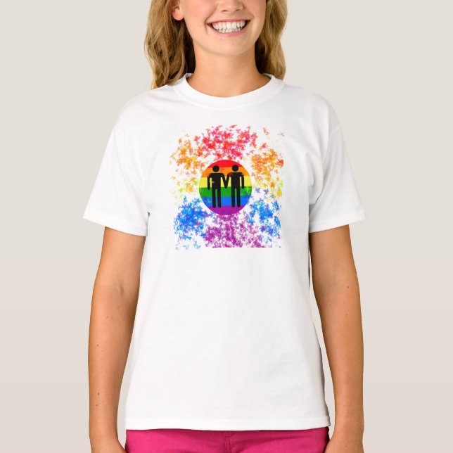 Camiseta Gay love (Frente)
