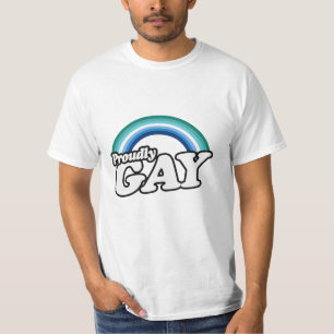 Camiseta Gay masculino e orgulhoso