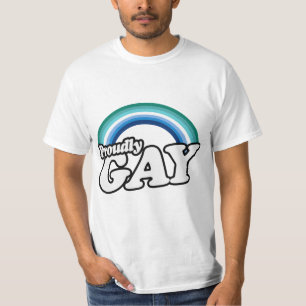 Camiseta Gay masculino e orgulhoso