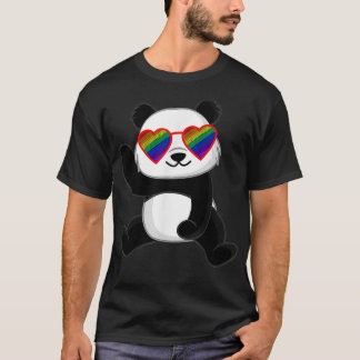 Camiseta Gay Panda Queer Pride Coisas LGBTQ Adolescentes Ra