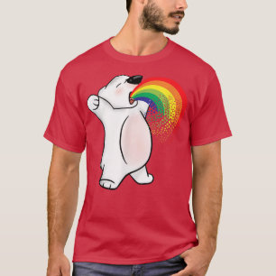 Camiseta Gay Polar Bear Lover LGBTQ+ Coisas Para Adolescent