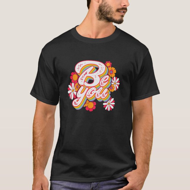 Camiseta Gay Pride Be You LGBTQ Pride Month Equality (Frente)
