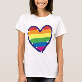 Camiseta GAY-PRIDE-HEART-In-catneato