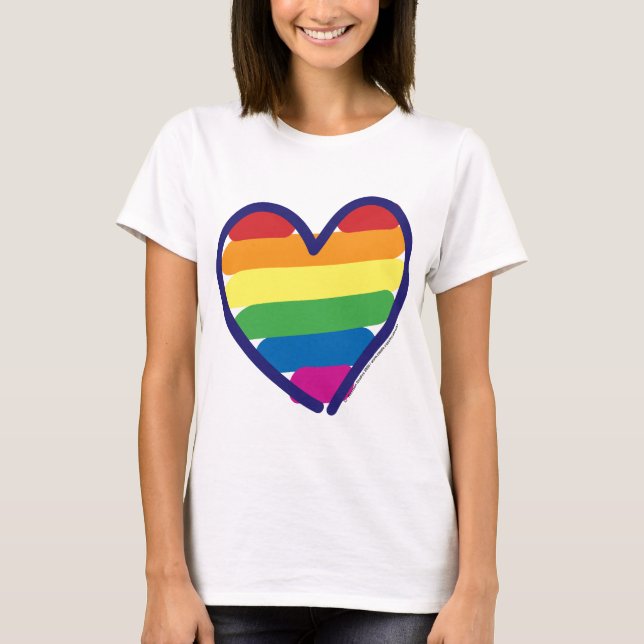 Camiseta GAY-PRIDE-HEART-In-catneato (Frente)