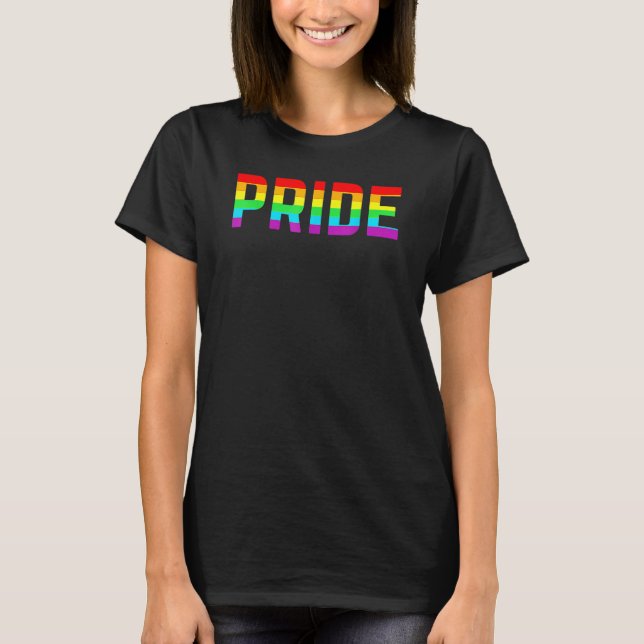 Camiseta Gay Pride LGBT Month 2023  Lesbian LGBT Pride Supp (Frente)