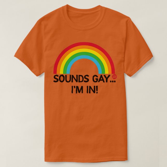 CAMISETA GAY SOUNDS (Frente do Design)