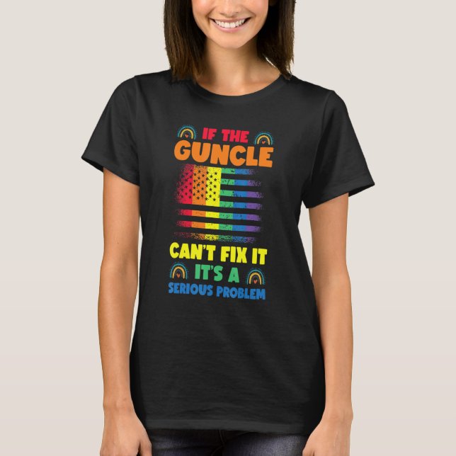 Camiseta Gay Uncle Pride Guncle 2 (Frente)