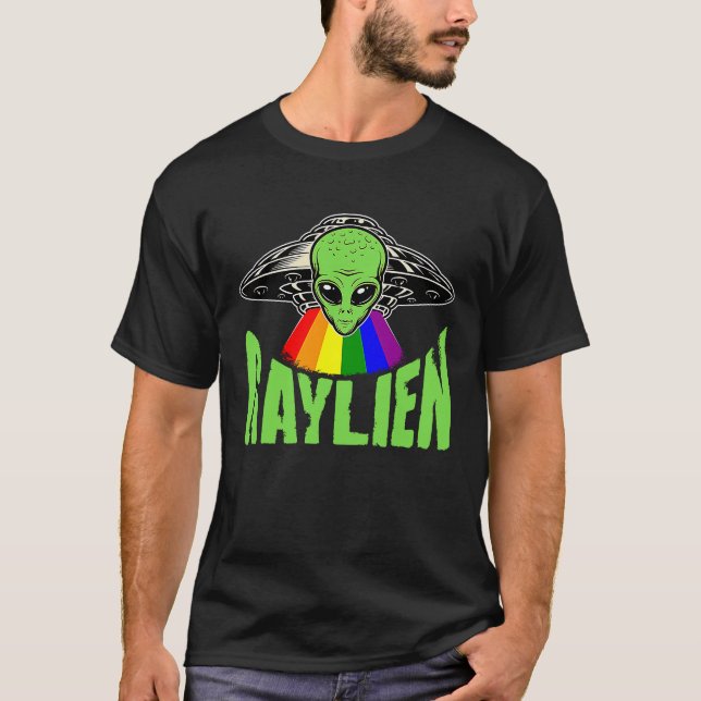 Camiseta Gaylien Gay Urso Orgulho Para Homens Mulheres Cuja (Frente)