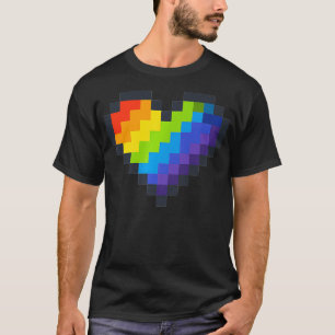 Camiseta Gaymer LGBT Gay Gamer Rainbow Piel
